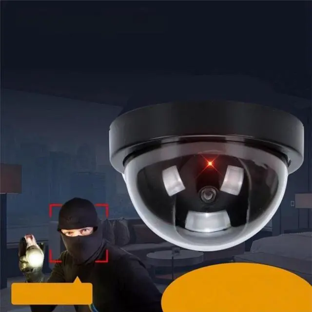 Main image of Dummy Surveillance Dome Camera with LED