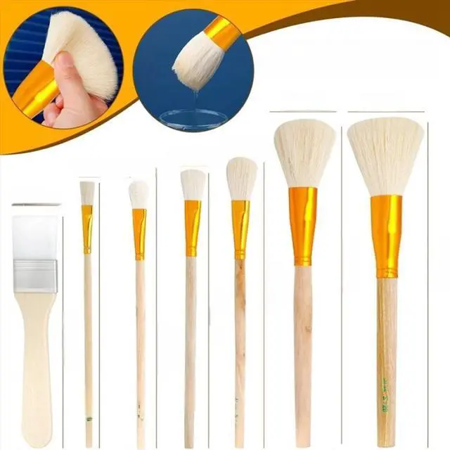 Main image of Mop Brush for Acrylic Oil Painting