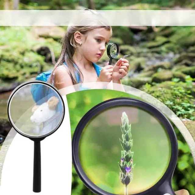 Main image of Plastic Handheld Mini Magnifying Glass