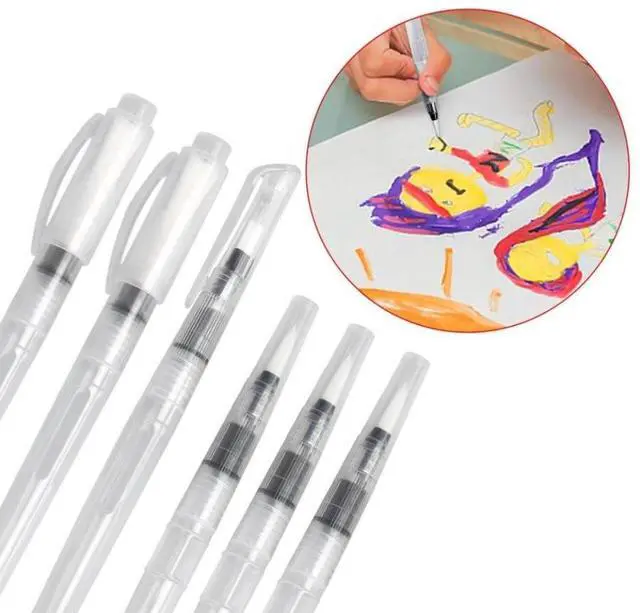 Main image of 12Pcs Water Brush Pens Refillable Set