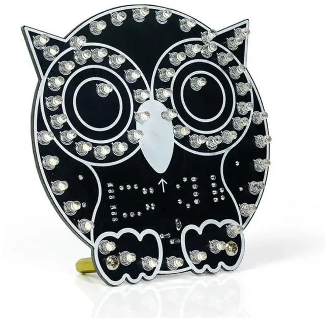 Main image of DIY Touch Control Owl LED Soldering Kit