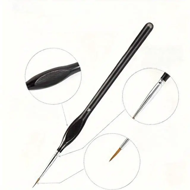 Main image of 17Pcs Miniature Model Paint Brushes Set