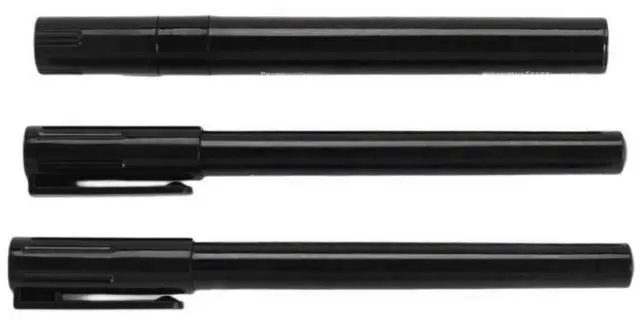Main image of 3Pcs Silver Mirror Paint Markers 0.7/1/3mm