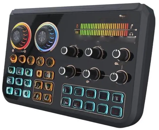 Main image of T600 48V Audio Interface Mixer Voice Changer