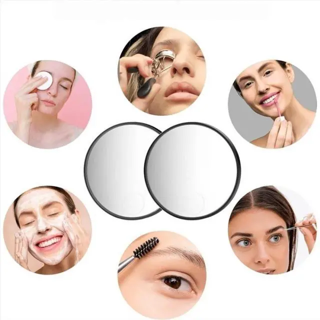 Main image of Magnifying Mirror with Tweezers Travel Kit