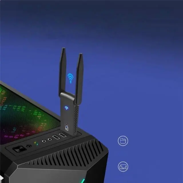 Main image of 1300Mbps USB3.0 Dual Band WiFi Adapter