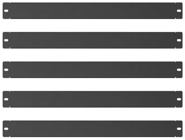 Main image of 5Pack 1U Blank Rack Mount Panel
