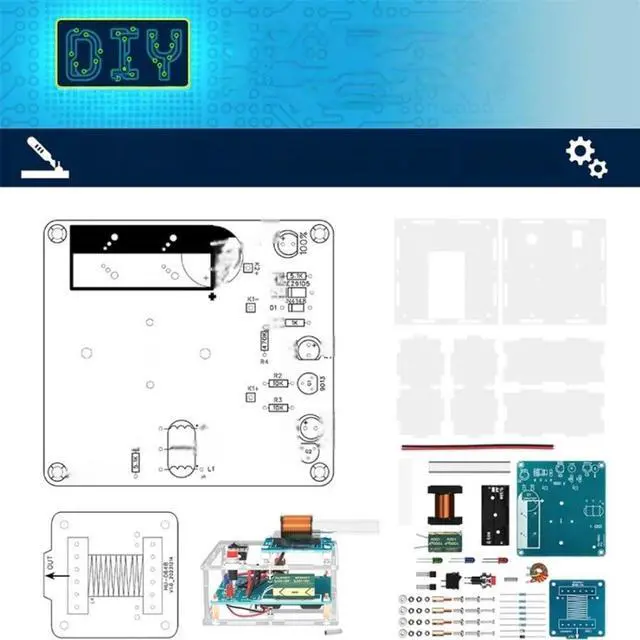 Main image of DIY Electric Magnetic Kit Experiment