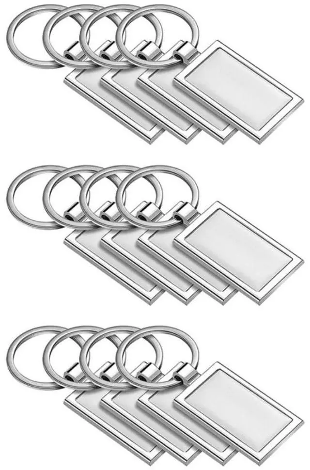 Main image of Sublimation Rectangle Metal Keychain