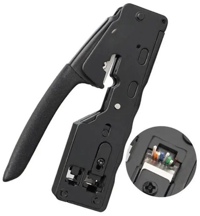 Main image of RJ45 Cat7/6/5 Crimper Tool