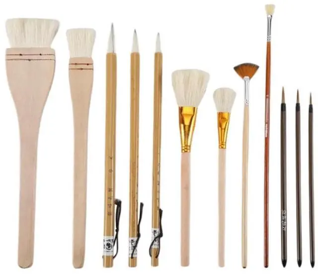 Main image of 12Piece Pottery Glaze Brush Set