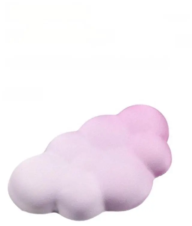 Main image of Cloud Shape Keyboard Wrist Rest Pink