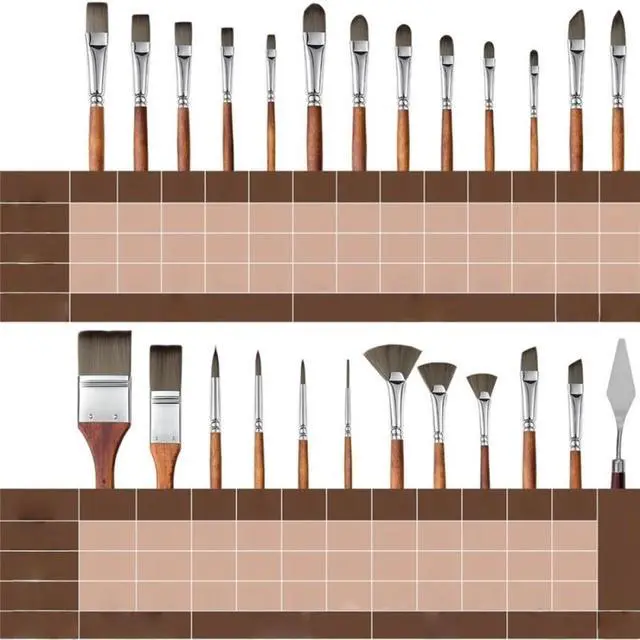 Main image of Professional Paint Brush Set for Beginners