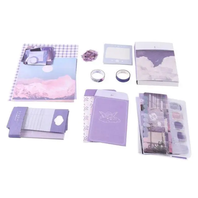 Main image of 348Pcs Aesthetic Scrapbook Kit B
