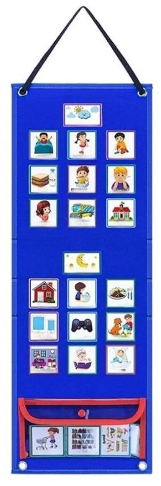 Main image of Visual Schedule with 70 Routine Cards