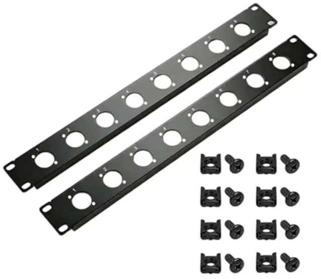 Main image of XLR Patch Panel 1U Rack Mount 2Packs