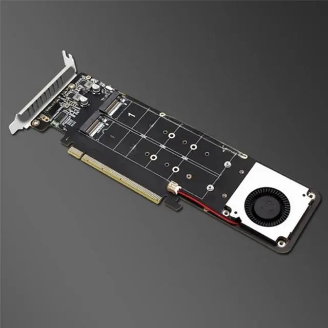 Main image of Dual NVME RAID PCI-E X16 Split Card