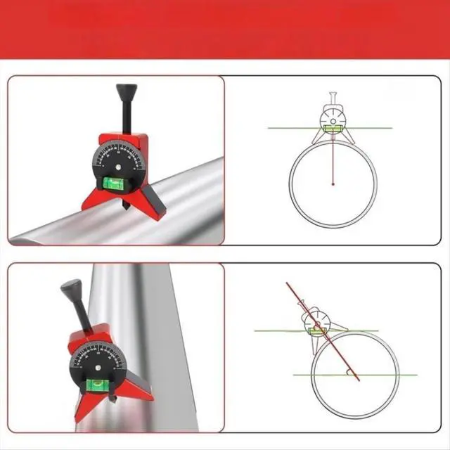 Main image of Magnetic Pipe Center Finder Tool