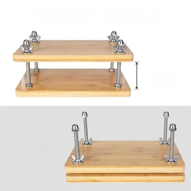 Main image of Wooden Bamboo Bookbinding Press Kit