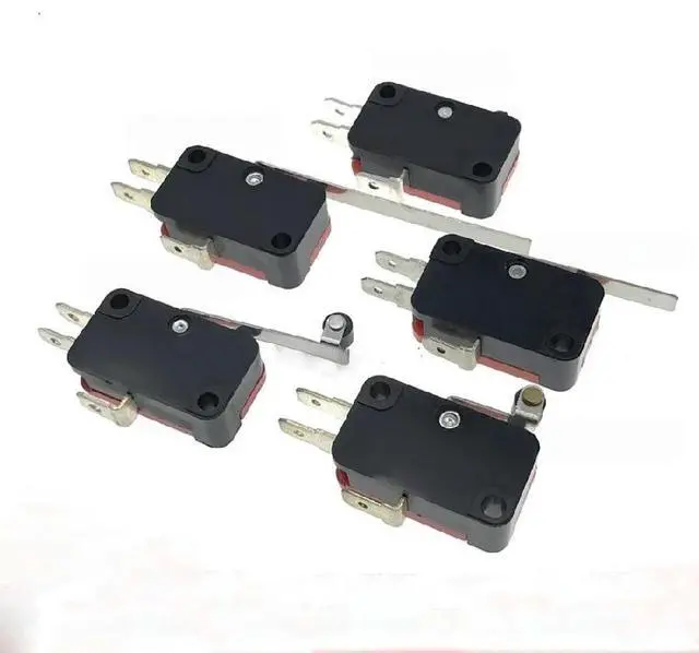 Main image of FOR 10pcs V-153 155 15 152 156-1C25 MICRO SWITCH SPDT HINGE LEVER