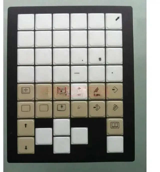Main image of FOR A98L-0005-0298 M T CNC HMI Membrane Keypad buttons for Machine