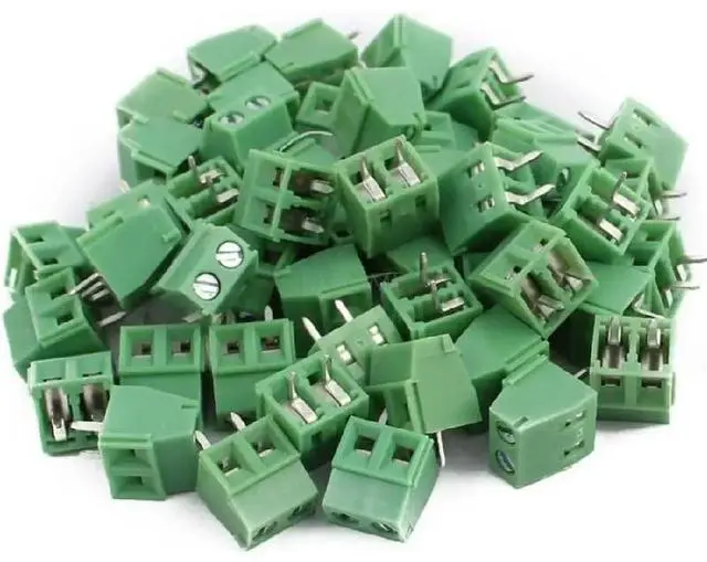 Main image of FOR 100pcs KF128 KF128L 3.50mm 3.81mm 2P 3P 300V 10A Terminal Block