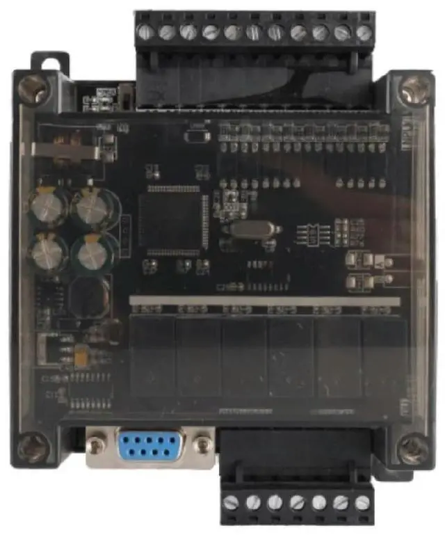 Main image of FOR FX1N 14MR 14MT PLC Controller Board RS232 For PLC With Case