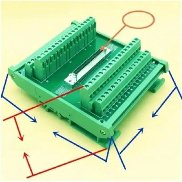Main image of FOR Universal SCSI 68 SCSI68 Breakout Board Terminal Module DB68