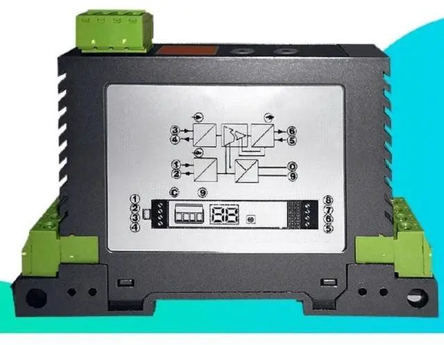 Main image of FOR 2 Channel 16-bit Analog to RS485 RTU Display Current Voltage