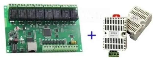 Main image of FOR 8 in 8 out Ethernet Relay Controller WEB RS485 TCP MQTT