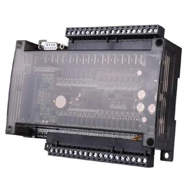 Main image of FOR FX1N FX2N FX3U 32MT 6AD 2DA PLC 32000 Steps Ethernet CAN