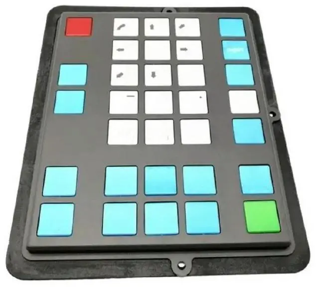 Main image of FOR A98L-0001-0518#M 02 CNC HMI Membrane Keypad buttons