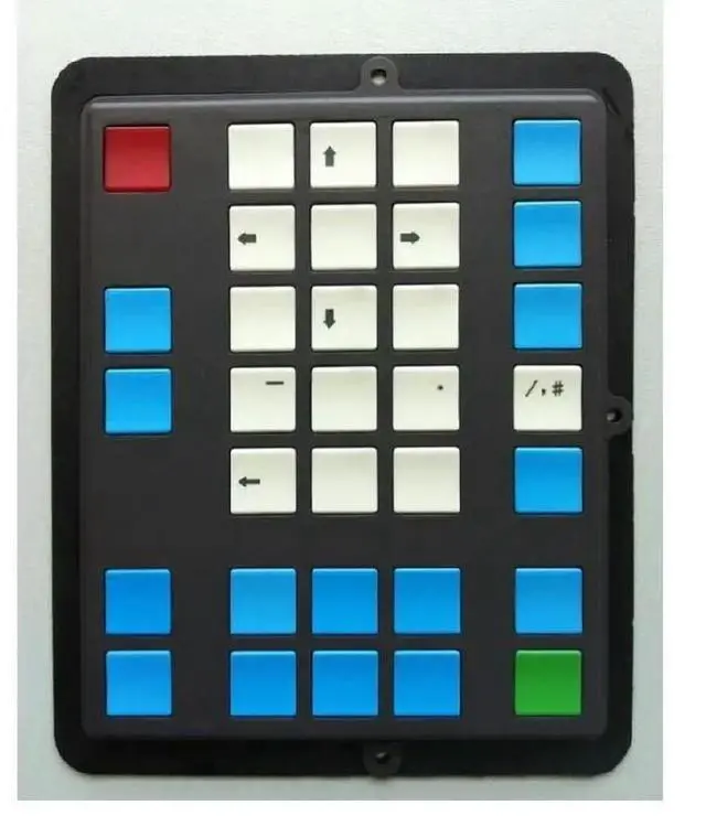 Main image of FOR A98L-0001-0518#T 0T CNC HMI Membrane Keypad Buttons