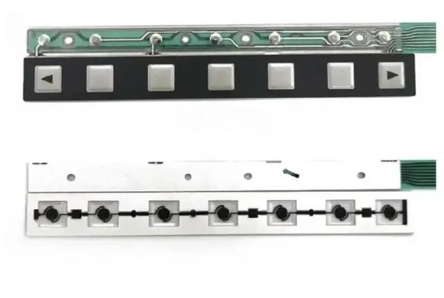 Main image of FOR 7 Key 192mm Membrane Keypad A86L-0001-0287 FLEX Oi Mate