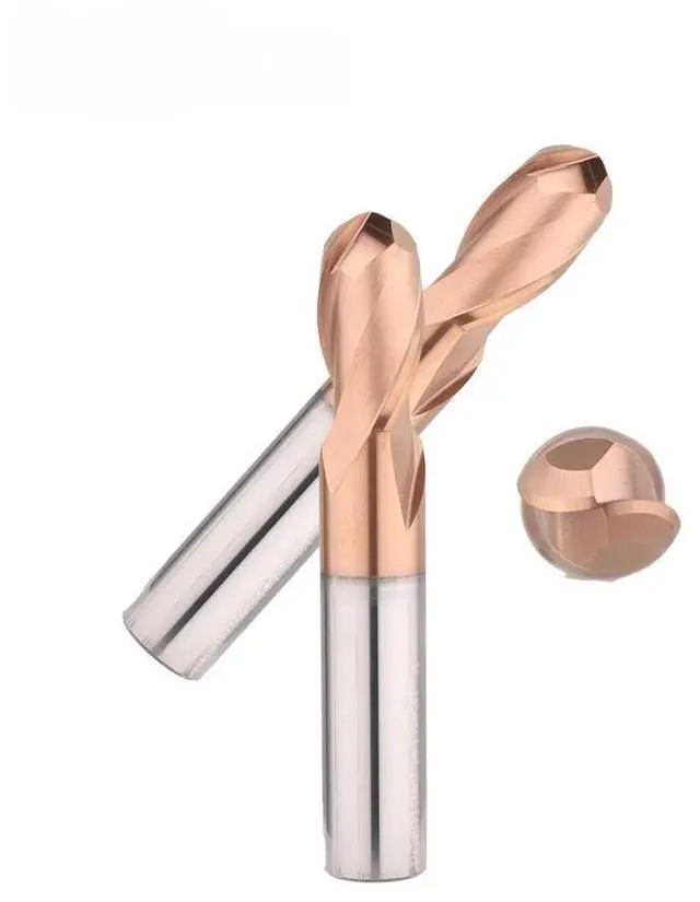 Main image of HRC55 2 Flute Ball Nose Tungsten Carbide End Mill