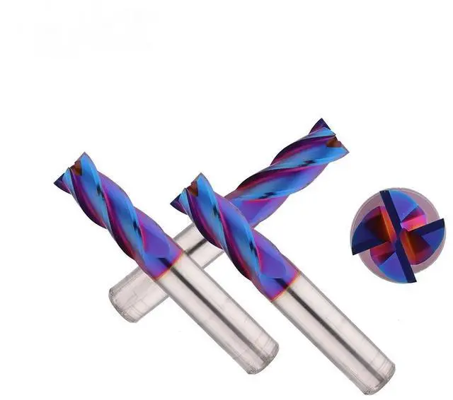 Main image of HRC65 4 Flutes Straight Shank Tungsten Carbide