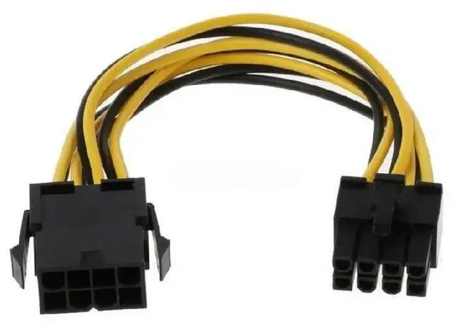 Main image of CPU 8 Pin Male to 8Pin Female Power Extension Cable