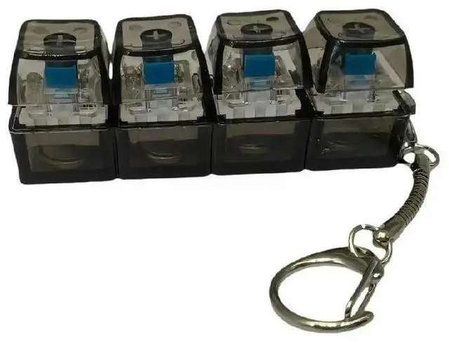Main image of 1PC Mechanical Keyboard Switches Tester Keychain Gift LED