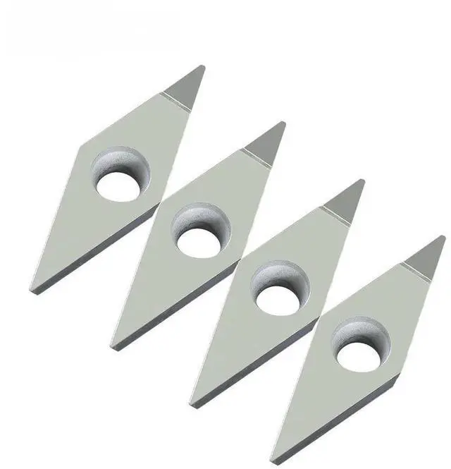 Alt view image 2 of 2 - VCGT160404 NX100 PCD CBN Turning Tool Hard Alloy