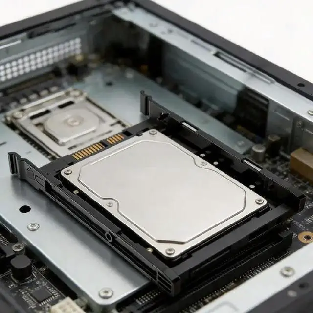 Main image of 2.5 to 3.5 SSD Hard Drive Mounting Bracket with Cooling
