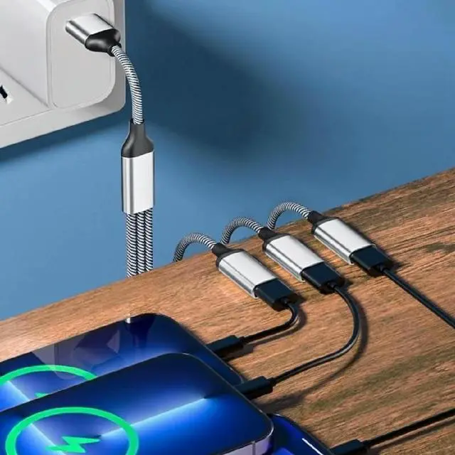 Main image of USB C Male to 3 USB C Female Splitter Charging Data