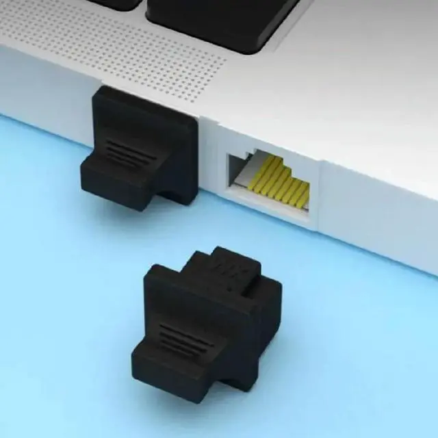 Main image of 10Pcs Silicone RJ45 Dust Proof Cover Networking
