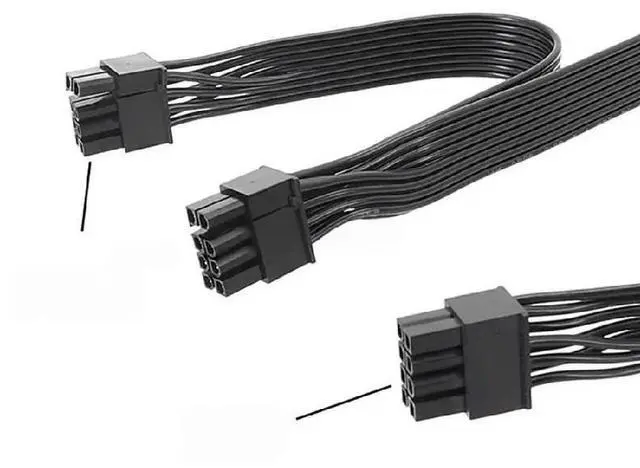 Main image of 8Pin GPU Power Cable 18AWG 8pin to 6+2pin Splitter Cord