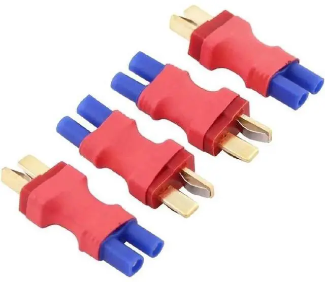 Main image of 4Pcs EC2 to T Plug Adapter for Quadcopter Remote