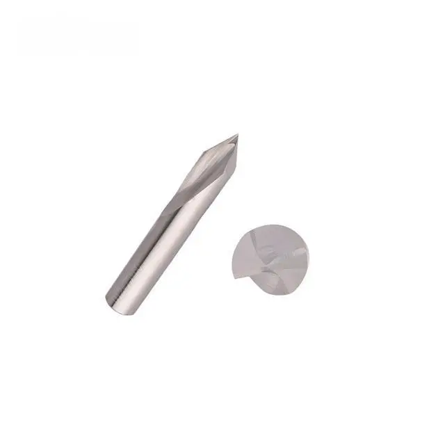 Alt view image 2 of 2 - HRC60 Tungsten Steel Pilot Drill Chamfering 60°