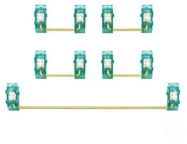 Main image of Keyboard Stabilizers Transparent Blue Steel 6.25X