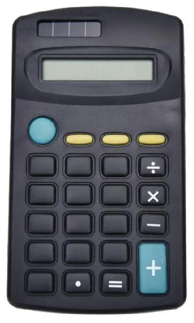 Main image of 8 Digits Electronic Calculator Battery Powered LCD