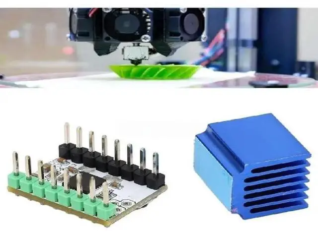Main image of TMC2226 Motor Driver 3D Printer Module Heat Sink