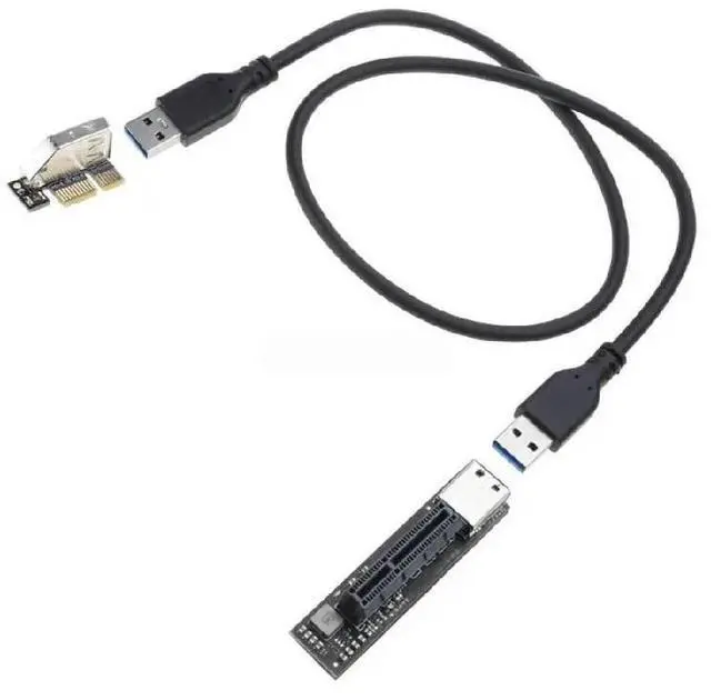Main image of PCI E Graphics Card Extension Cable 1X to Adapter