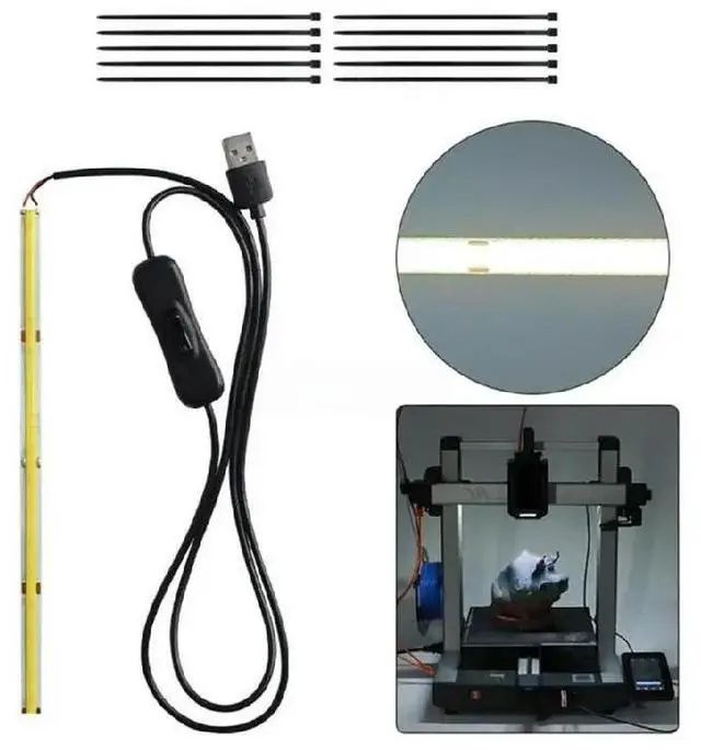 Main image of LED Light Strip USB 5V for Kobra3 3D Printer